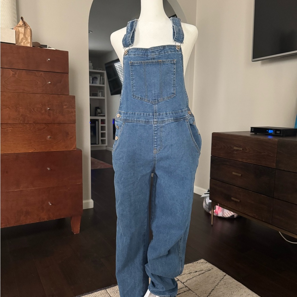 Denim Overalls